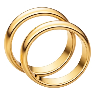 Wedding rings intertwined sticker