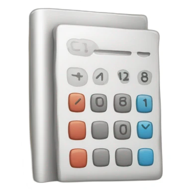 calculate items sticker