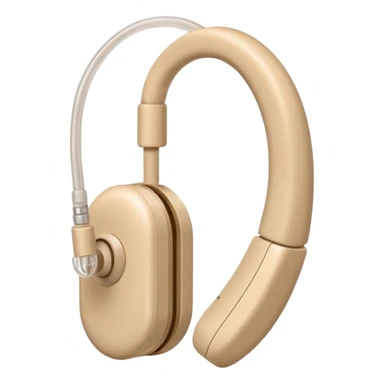 Telinga aid, hearing aid color beinge  sticker