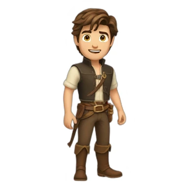 flynn rider sticker