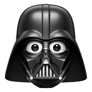 Darth vader helmet sticker