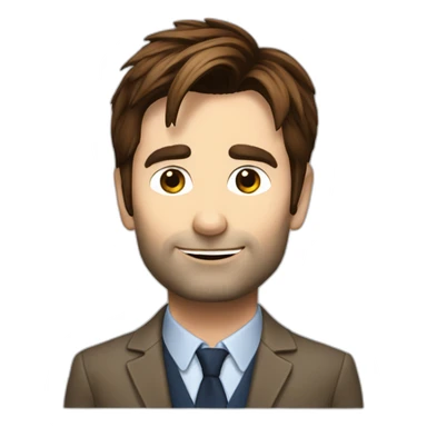 David Tennant sticker