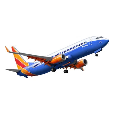 Southwest Airlines Boeing 737-800 sticker