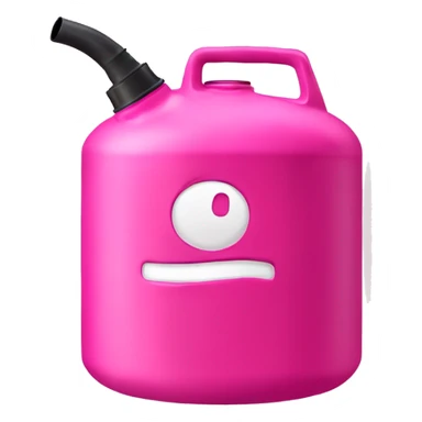 pink gas can sticker
