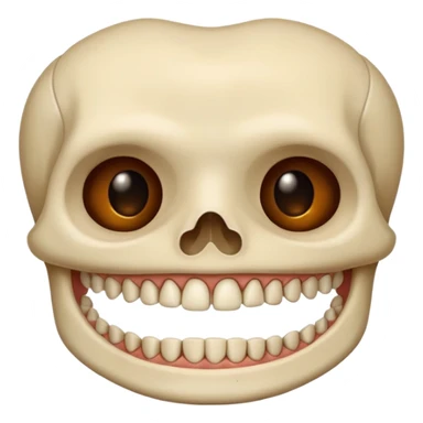 A jaw. Just a jaw, like the body part.  sticker