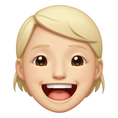 Laughing but at the time crying  sticker