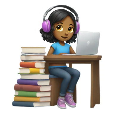 girl programmer sticker