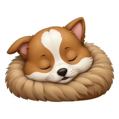 Schlafender Hund  sticker