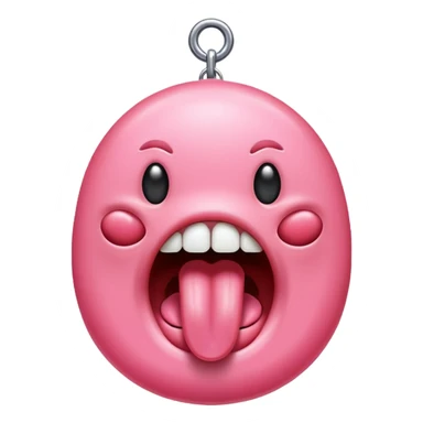 tongue swinging  sticker