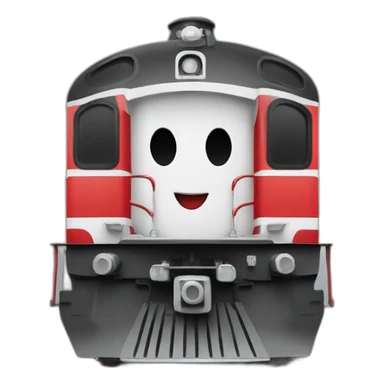 train with coca cola zero sticker