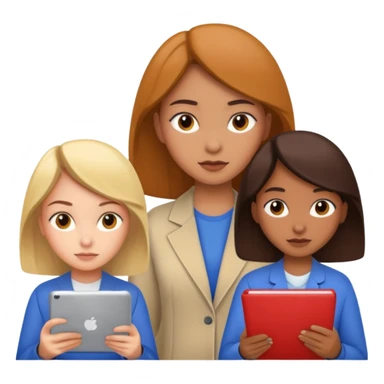 data & insights girls sticker