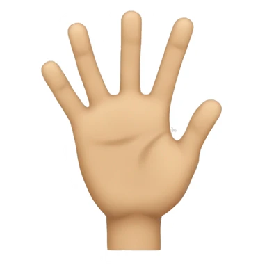 Could you please generate an emoji of a hand pointing towards me as if it's directly pointing at me sticker