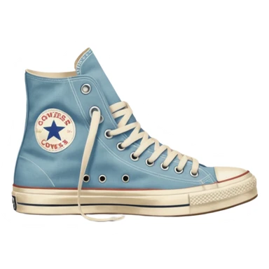 vintage converse tote bag aesthetic sticker