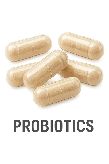 Probiotici integratori sticker