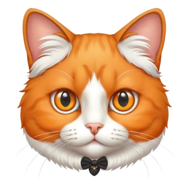 Cat with a monocle  sticker