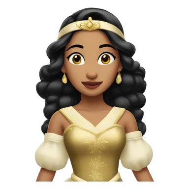 Disney Princess Jasmin Chrismas Look  sticker