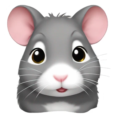 hamster i am just a girl sticker