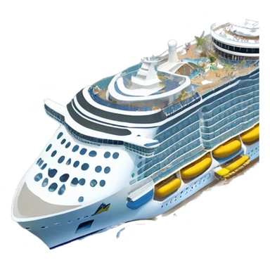 Royal Caribbean Oasis of the Seas Ship sticker