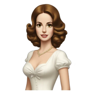 Jewish lana del rey sticker