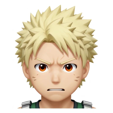 Bakugou from my hero academia  sticker