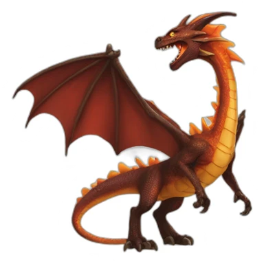 Dracolosse contre dracaufeu sticker