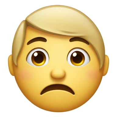 sad face with tears sticker