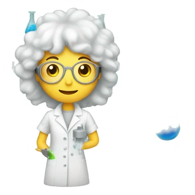 chemical laboratory sticker