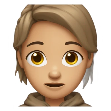 CCrying gitl sticker