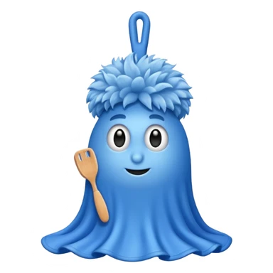 duster in kitchen sticker