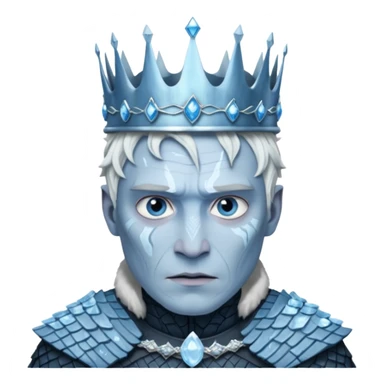 Le roi des marcheur blanc dans game of thrones sticker