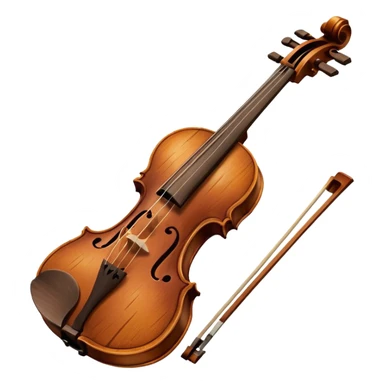 Violin crying sticker