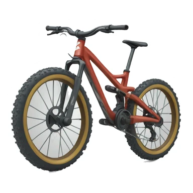 Downhill bike sticker