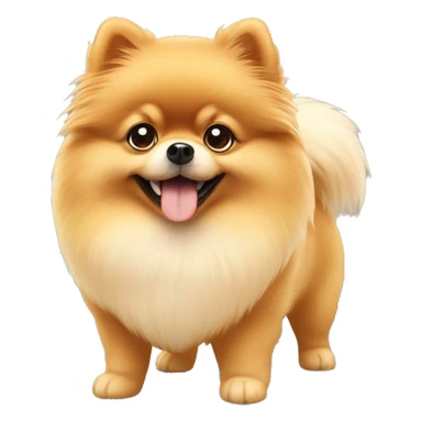 Pomeranian dog ￼ sticker