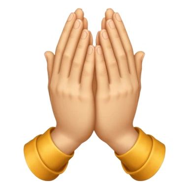 praying hands sticker