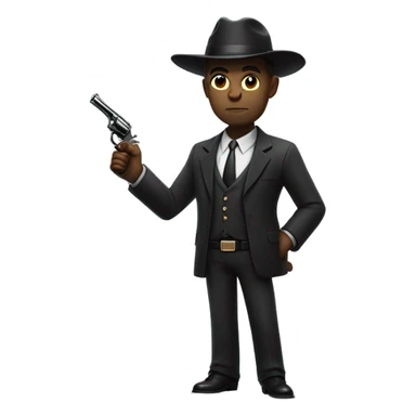 mafia don sheriff sticker