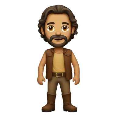 Rollo de canela sticker