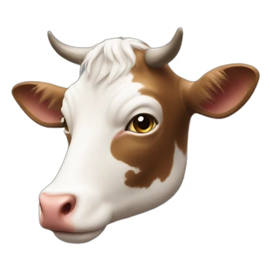 Un chat vache sticker