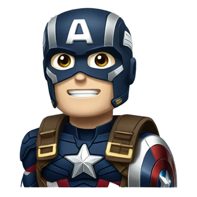 capitan america sticker