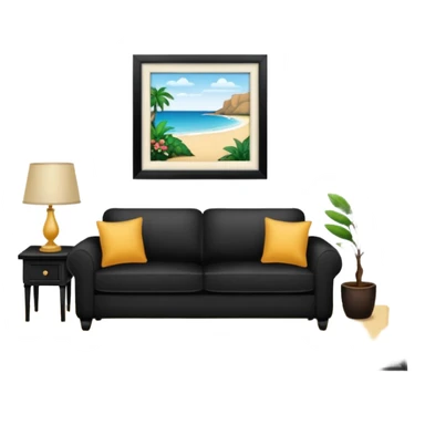 living room sticker
