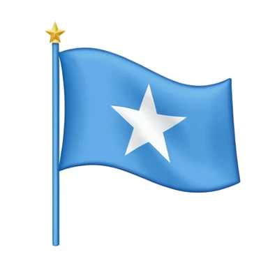🇸🇴blue flag sticker