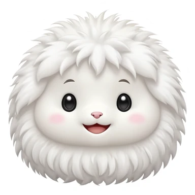 Chiikawa (ちいかわ), small cute white creature with simple features sticker