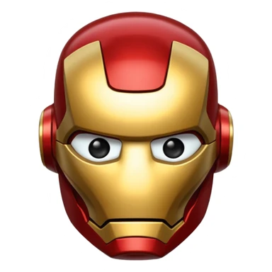 create an ironman emoji sticker
