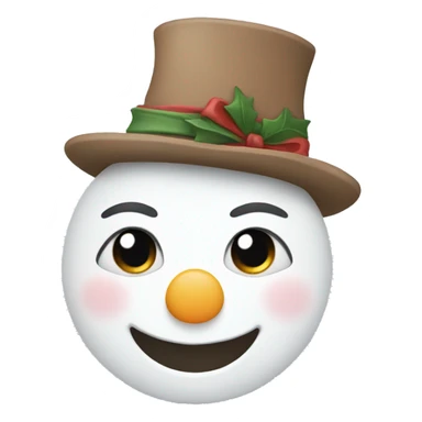 female snowman sticker