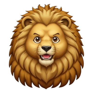 ayı aslan karışımı sticker