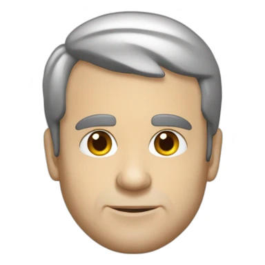 Macron en débardeur sticker