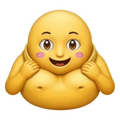 Crie um de dor de barriga emoji sticker