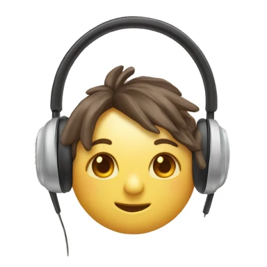 ￼￼ headphone with a bow sticker