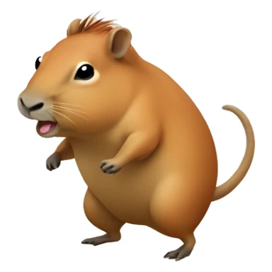 Capivara QUE DANÇA sticker