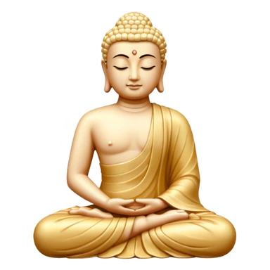 creamy Buddha sticker