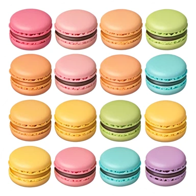 macarons sticker